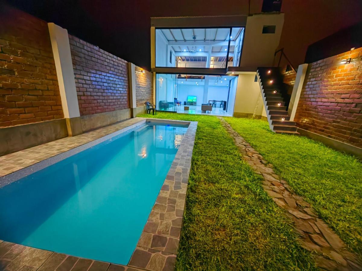Casa De Playa Con Piscina Villa Ancon Exterior foto