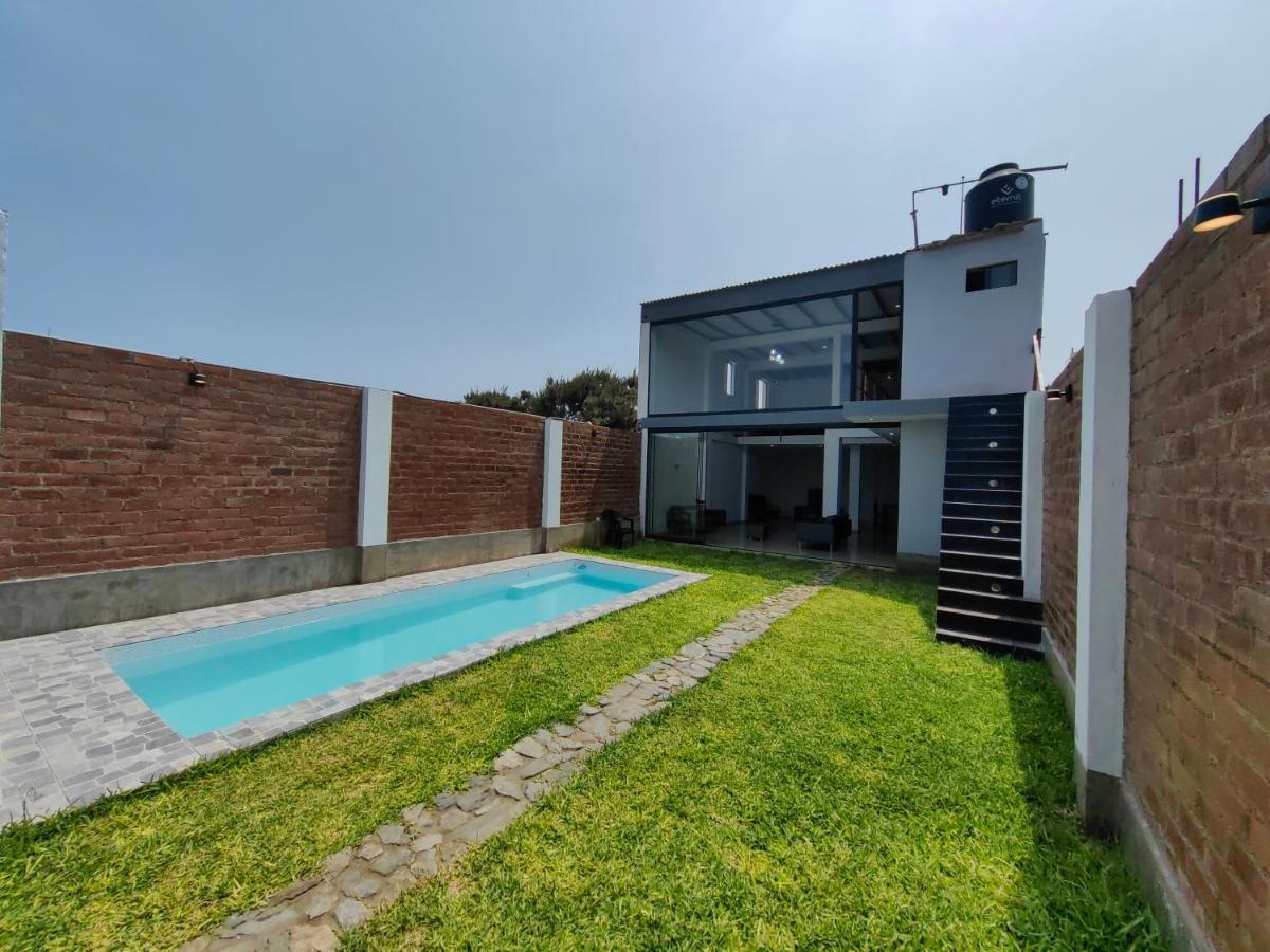 Casa De Playa Con Piscina Villa Ancon Exterior foto