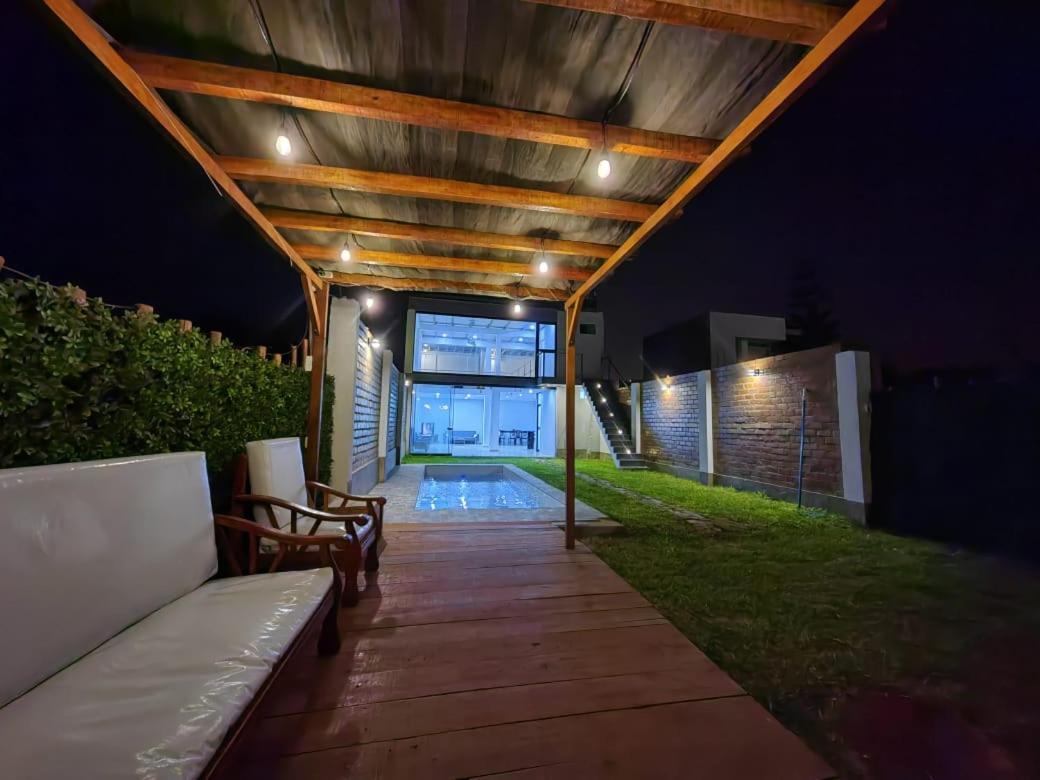 Casa De Playa Con Piscina Villa Ancon Exterior foto