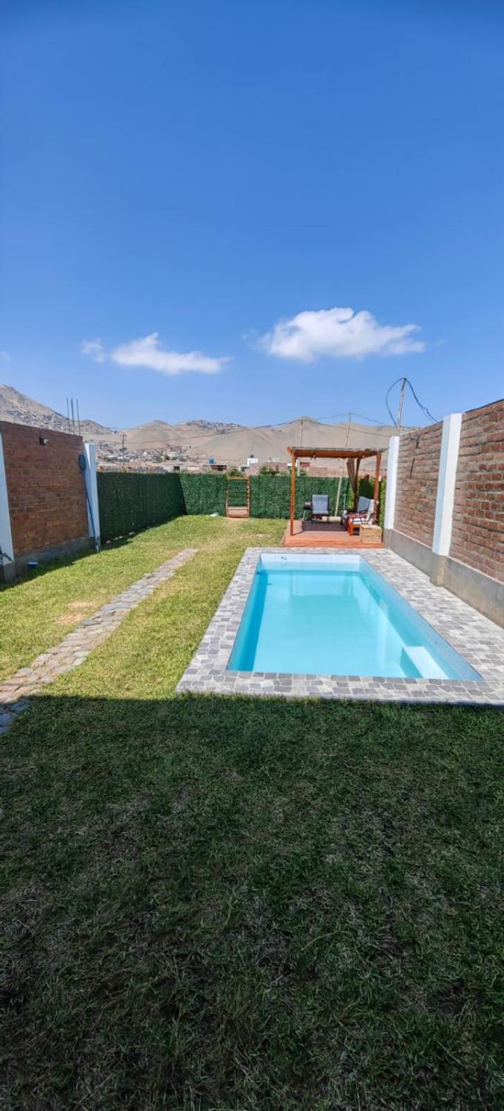 Casa De Playa Con Piscina Villa Ancon Exterior foto