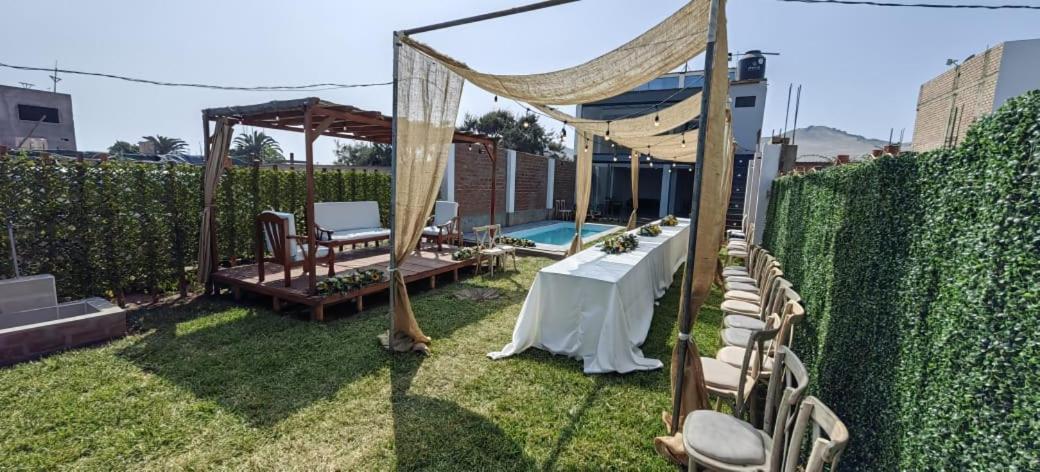 Casa De Playa Con Piscina Villa Ancon Exterior foto